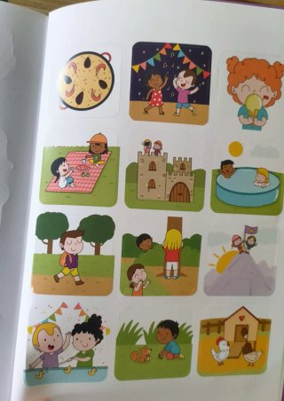 Plan de vacaciones en el pueblo, 5 años Infanti...