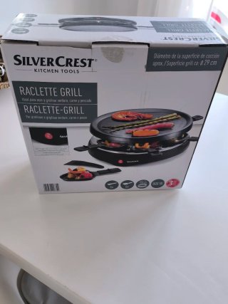 Raclette Grill SilverCrest poco usada