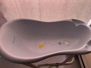 Bañera para bebé con soporte