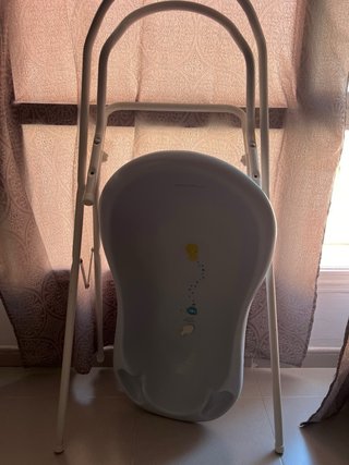 Bañera para bebé con soporte