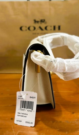 Bolso Coach Tabby 26 Blanco