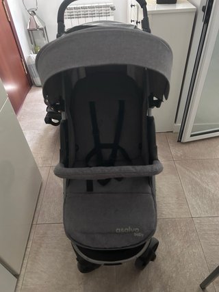 Silla de paseo Asalvo gris
