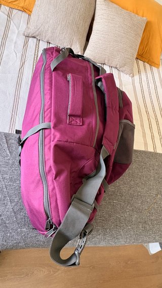 Mochilas Mountain Warehouse 60L + 20L 130 las dos
