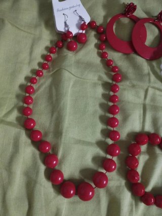 Conjunto Flamenca Rojo y Blanco