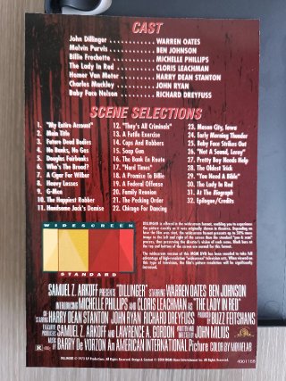 Dillinger (1973) - John Milius - DVD Región 1 USA