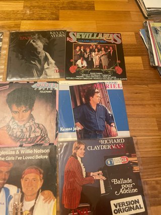 Lote 12 Vinilos Singles 5€