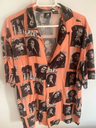 Camisa Bob Marley Hawaiana Colección Descatalogada