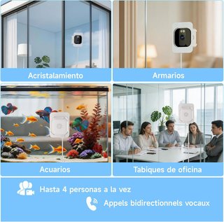 Cámara Seguridad 2K WiFi Visión Color [PRECINTADA]