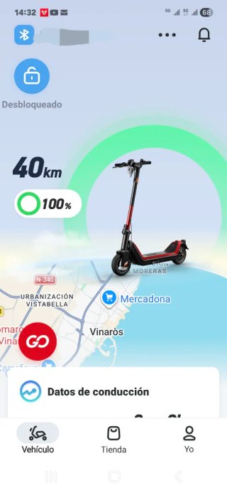 Patinete Eléctrico NIU KQi3 Sport Rojo