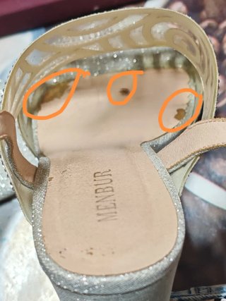 Sandalias Menbur Plataforma Talla 39