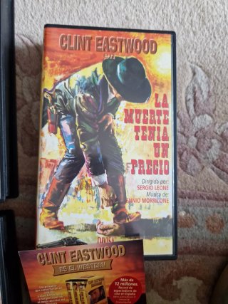 Pack VHS Trilogía del Dólar Clint Eastwood
