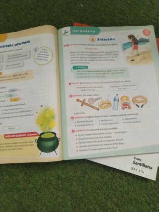 Euskara Ekin, 4 Lehen Hezkuntza, Arindu bizkarr...