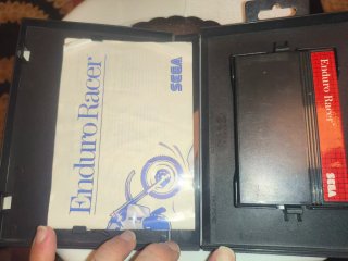 Enduro Racer SEGA Mega Cartridge