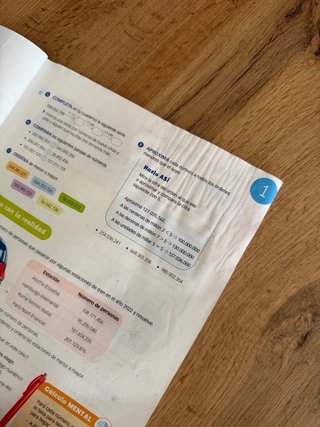 Matemáticas 6 Primaria Santillana 1er trimestre