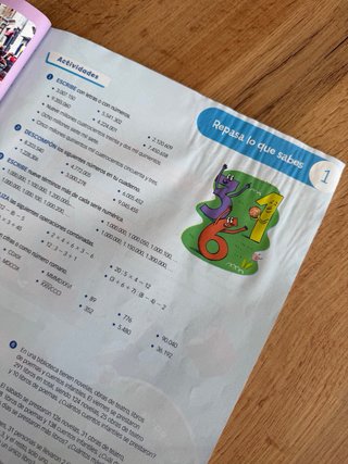 Matemáticas 6 Primaria Santillana 1er trimestre