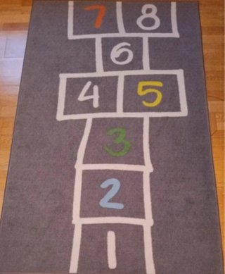 Alfombra infantil Rayuela Ikea