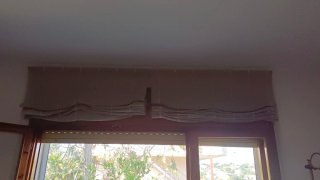 4 Estores Elegantes Beige y Blanco