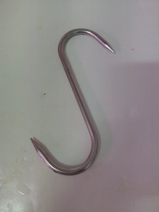 Ganchos de acero inoxidable para carnicería