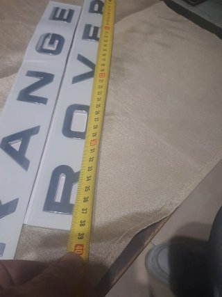 Letras Ranger Rover Negras o plata silver