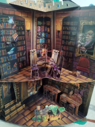 Libro Colegio Hogwarts Desplegable Harry Potter