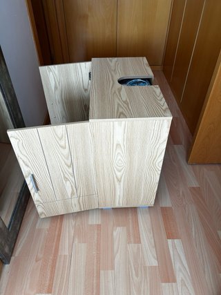 Mueble de baño KLEANKIN madera