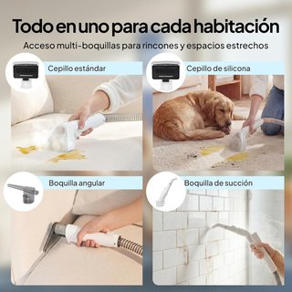 Aspiradora Agua Tapicerías Vapor Livatro 1700W