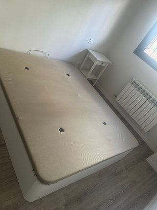 Canape abatible madera y tela