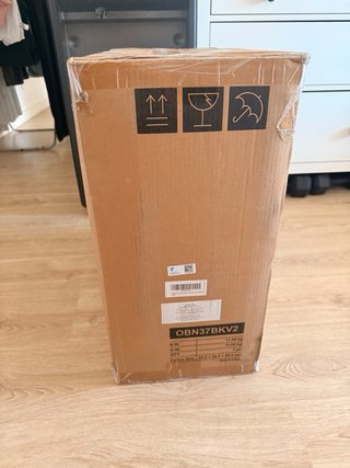Silla de oficina Songmics OBN37BKV2