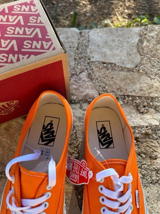 Scarpe estive Vans Arancioni numero 40 nuove