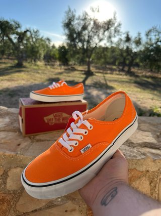 Scarpe estive Vans Arancioni numero 40 nuove