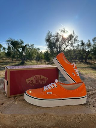 Scarpe estive Vans Arancioni numero 40 nuove