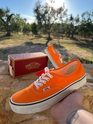 Scarpe estive Vans Arancioni numero 40 nuove