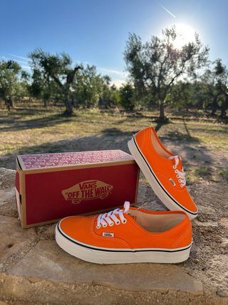 Scarpe estive Vans Arancioni numero 40 nuove