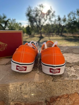 Scarpe estive Vans Arancioni numero 40 nuove