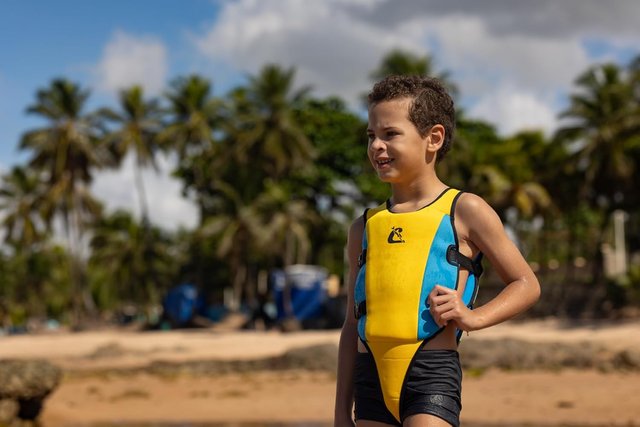 Chaleco Natación Niños Turtle Neopreno