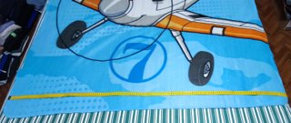 Manta Infantil Super Macia Disney Planes 160x135cm