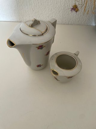 Cafetera y jarra Manufacturas Cerámicas