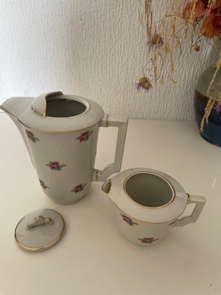 Cafetera y jarra Manufacturas Cerámicas