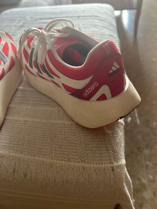 Zapatillas Adidas Rojas y Blancas