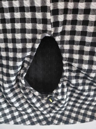 Camiseta Bimba y Lola cuadros vichy Talla S