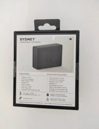 Altavoz Portátil Urbanista Sydney Negro