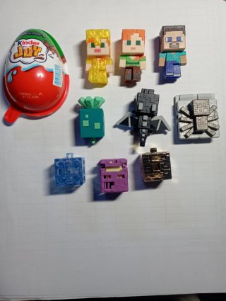 Kinder Joy Minecraft Figura