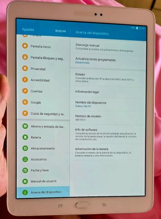Tablet Samsung Galaxy Tab S2 SM-T813 Cargador+Pen