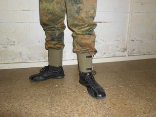 Polainas ejército alemán verdes