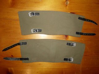 Polainas ejército alemán verdes
