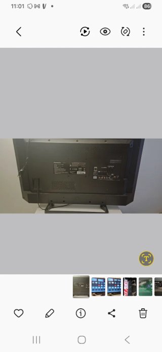 Smart TV Panasonic 32 Negra