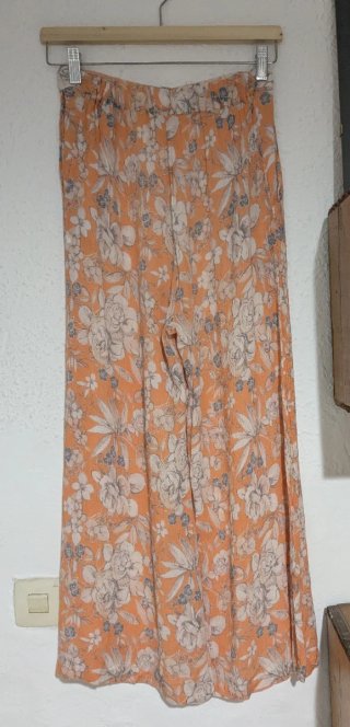 Pantalones anchos florales talla XS
