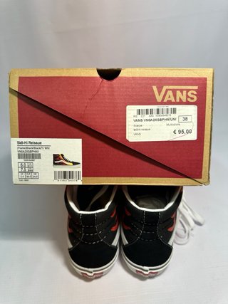 Vans Sk8-Hi Flame Scarpe Taglia 38 nuove
