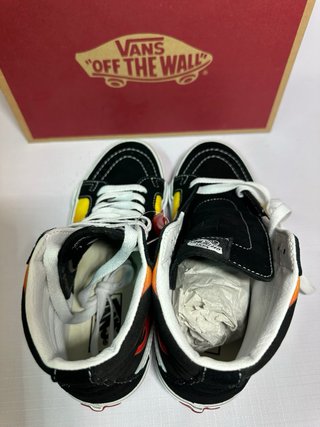 Vans Sk8-Hi Flame Scarpe Taglia 38 nuove