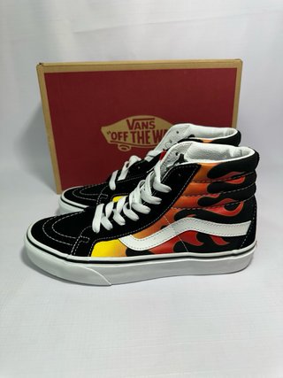 Vans Sk8-Hi Flame Scarpe Taglia 38 nuove